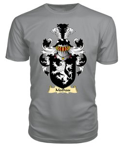 Mathau (AB IEUAN AP GRUFFUDD GETHIN) Coat Of Arms Family Crest Wales V23 T Shirt ScotsTee Shop