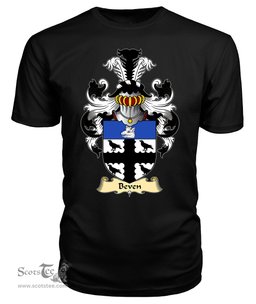 Beven (or Bevan) Coat Of Arms Family Crest Wales V23 T Shirt ScotsTee Shop