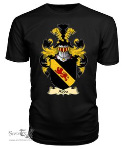 Adda (of Mochnant) Coat Of Arms Family Crest Wales V23 T Shirt ScotsTee Shop