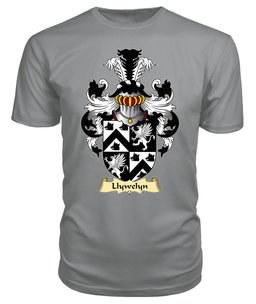 Llywelyn (AP MAREDUDD) Coat Of Arms Family Crest Wales V23 T Shirt ScotsTee Shop