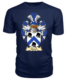 March (AP MEIRCHION) Coat Of Arms Family Crest Wales V23 T Shirt ScotsTee Shop