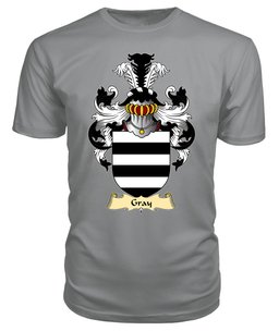 Gray (of Abergavenny) Coat Of Arms Family Crest Wales V23 T Shirt ScotsTee Shop