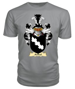 Arthal (or Arthgal) Coat Of Arms Family Crest Wales V23 T Shirt ScotsTee Shop