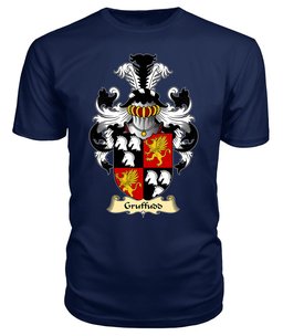 Gruffudd (FYCHAN Sir, of Powys, of Boniarth) Coat Of Arms Family Crest Wales V23 T Shirt ScotsTee Shop