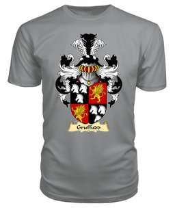 Gruffudd (FYCHAN Sir, of Powys, of Boniarth) Coat Of Arms Family Crest Wales V23 T Shirt ScotsTee Shop