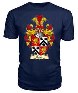 Hywel (AP DAFYDD AP THOMAS) Coat Of Arms Family Crest Wales V23 T Shirt ScotsTee Shop