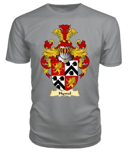 Hywel (AP DAFYDD AP THOMAS) Coat Of Arms Family Crest Wales V23 T Shirt ScotsTee Shop