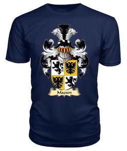 Macsen (WLEDIG, Roman Emperor Maximus) Coat Of Arms Family Crest Wales V23 T Shirt ScotsTee Shop