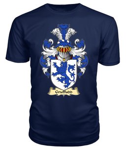 Gruffudd (AP MADOG-of Nannau, Merionethshire) Coat Of Arms Family Crest Wales V23 T Shirt ScotsTee Shop