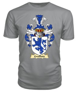 Gruffudd (AP MADOG-of Nannau, Merionethshire) Coat Of Arms Family Crest Wales V23 T Shirt ScotsTee Shop