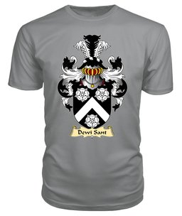 Dewi Sant (Saint David) Coat Of Arms Family Crest Wales V23 T Shirt ScotsTee Shop