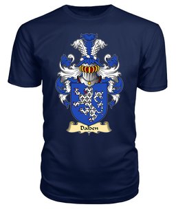 Dalden (of Penarth, Glamorgan) Coat Of Arms Family Crest Wales V23 T Shirt ScotsTee Shop
