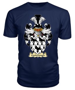 Goodenough (or Gwdinwch, of Caernarfonshire) Coat Of Arms Family Crest Wales V23 T Shirt ScotsTee Shop