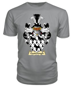 Goodenough (or Gwdinwch, of Caernarfonshire) Coat Of Arms Family Crest Wales V23 T Shirt ScotsTee Shop