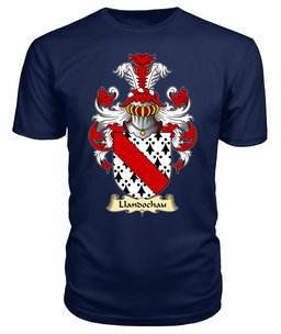 Llandochau (or Wallis, Walsh, Welsh, lords of Llandough) Coat Of Arms Family Crest Wales V23 T Shirt ScotsTee Shop