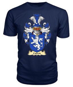 Cadrod (CALCHFYNYDD) Coat Of Arms Family Crest Wales V23 T Shirt ScotsTee Shop