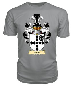 Goch (or Gough-of Wodberye, Devonshire) Coat Of Arms Family Crest Wales V23 T Shirt ScotsTee Shop