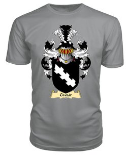 Gwair (AP DWG AP LLYWARCH HENJ) Coat Of Arms Family Crest Wales V23 T Shirt ScotsTee Shop