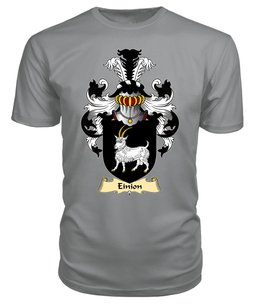 Einion (AP CELYNIN -of Llwydiarth) Coat Of Arms Family Crest Wales V23 T Shirt ScotsTee Shop