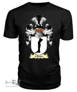 Cilmin (TROED-DDU) Coat Of Arms Family Crest Wales V23 T Shirt ScotsTee Shop