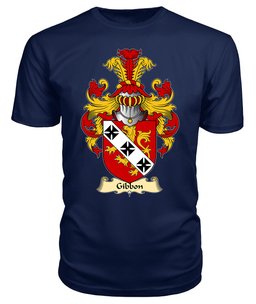 Gibbon (of Glamorgan) Coat Of Arms Family Crest Wales V23 T Shirt ScotsTee Shop
