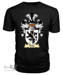 Philip (AP MADOG AB IEUAN) Coat Of Arms Family Crest Wales V23 T Shirt ScotsTee Shop