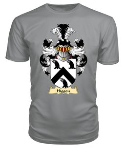 Higgon (John Hygon of Carmarthenshire) Coat Of Arms Family Crest Wales V23 T Shirt ScotsTee Shop
