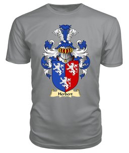 Herbert (1st Earl of Pembrokeshire) Coat Of Arms Family Crest Wales V23 T Shirt ScotsTee Shop