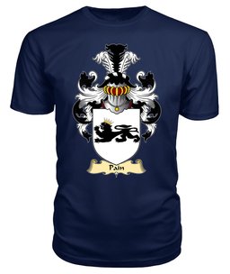 Pain (AP RANDOLFF) Coat Of Arms Family Crest Wales V23 T Shirt ScotsTee Shop