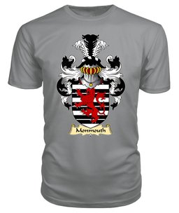 Monmouth (Lord Monmouth) Coat Of Arms Family Crest Wales V23 T Shirt ScotsTee Shop
