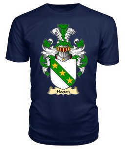 Hooton (lord of Hooton, Cheshire) Coat Of Arms Family Crest Wales V23 T Shirt ScotsTee Shop