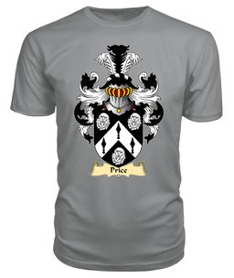 Price (Sir John, of Brecon) Coat Of Arms Family Crest Wales V23 T Shirt ScotsTee Shop