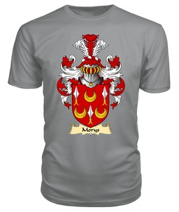 Morys (AP DAFYDD AB IEUAN) Coat Of Arms Family Crest Wales V23 T Shirt ScotsTee Shop