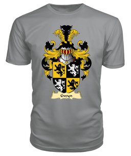 Gwyn (Sir John, of Trewyn) Coat Of Arms Family Crest Wales V23 T Shirt ScotsTee Shop
