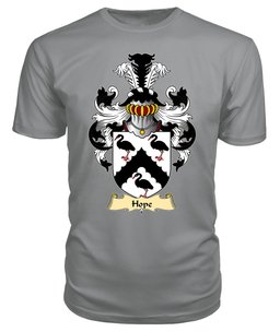 Hope (of Broughton, Flint) Coat Of Arms Family Crest Wales V23 T Shirt ScotsTee Shop