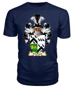Prichard (Parson of Denbighshire) Coat Of Arms Family Crest Wales V23 T Shirt ScotsTee Shop