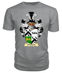 Prichard (Parson of Denbighshire) Coat Of Arms Family Crest Wales V23 T Shirt ScotsTee Shop