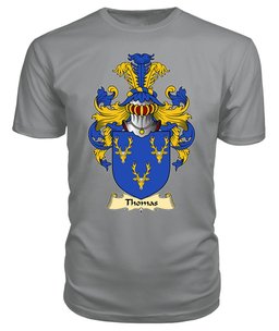 Thomas (AP DAFYDD AP GRUFFUDD) Coat Of Arms Family Crest Wales V23 T Shirt ScotsTee Shop