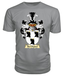 Skevington (of Cheshire) Coat Of Arms Family Crest Wales V23 T Shirt ScotsTee Shop