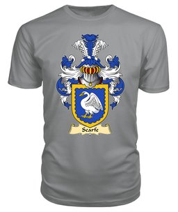 Scarfe (of Lamphey, Pembrokeshire) Coat Of Arms Family Crest Wales V23 T Shirt ScotsTee Shop