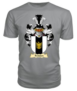 Twiston (of Denbighshire) Coat Of Arms Family Crest Wales V23 T Shirt ScotsTee Shop