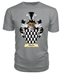 Warde (de la, of Denbighshire) Coat Of Arms Family Crest Wales V23 T Shirt ScotsTee Shop