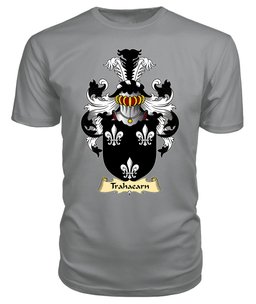 Trahaearn (AP CARADOG, King of Gwynedd) Coat Of Arms Family Crest Wales V23 T Shirt ScotsTee Shop