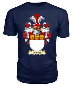 Whitley (of Hawarden, Flint) Coat Of Arms Family Crest Wales V23 T Shirt ScotsTee Shop