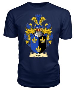 Ynyr (GWENT, King of) Coat Of Arms Family Crest Wales V23 T Shirt ScotsTee Shop