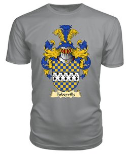 Tuberville (of Coetry, Glamorgan) Coat Of Arms Family Crest Wales V23 T Shirt ScotsTee Shop