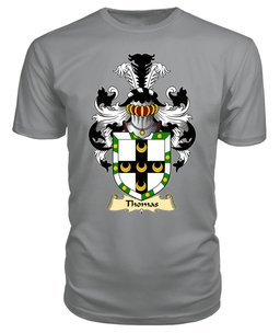 Thomas (of Caernarfonshire) Coat Of Arms Family Crest Wales V23 T Shirt ScotsTee Shop