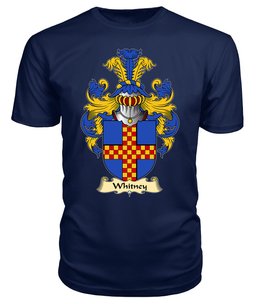 Whitney (of Herefordshire) Coat Of Arms Family Crest Wales V23 T Shirt ScotsTee Shop