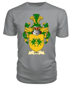 Uthr (PENDRAGON, Father of King Arhtur) Coat Of Arms Family Crest Wales V23 T Shirt ScotsTee Shop