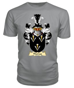 Thomas (of Monmouthshire) Coat Of Arms Family Crest Wales V23 T Shirt ScotsTee Shop